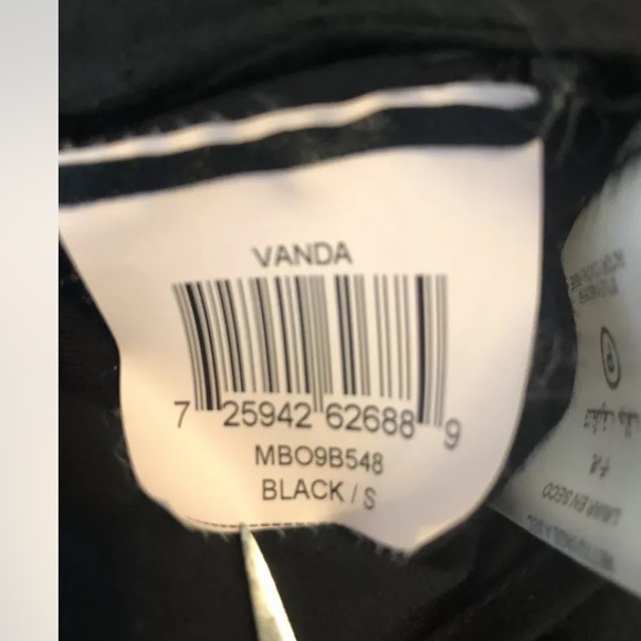 BCBGMAXAZRIA Vanda Cowl Neck Romper S Black - Picture 8 of 10